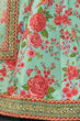 Load image into Gallery viewer, Magnificent Mint Green Floral Printed Art Silk Lehenga Choli With Dupatta ClothsVilla