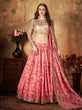 Load image into Gallery viewer, Ravishing Pink Sabyasachi Digital Printed Organza Party Wear Lehenga Choli With Blouse ClothsVilla
