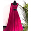 Designer Rani Pink Lehenga Choli with Embroidery Work and Dupatta ClothsVilla