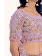 Load image into Gallery viewer, Lilac Soft Net Embroidered Designer Lehenga Choli Clothsvilla