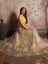 Load image into Gallery viewer, Peach Embroidered Semi Stitched Lehenga With Unstitched Blouse Clothsvilla