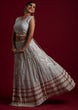 Load image into Gallery viewer, Beautiful Grey Georgette Designer Lehenga Choli Clothsvilla