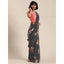 Full sequence Grey Saree with Pink Blouse ClothsVilla
