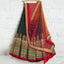 Green Lehenga Choli with Embroidery work And Red Dupatta ClothsVilla