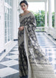 Load image into Gallery viewer, Silver Grey Lucknowi Chikankari Weaving Silk Saree Clothsvilla