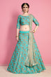 Load image into Gallery viewer, Neon Green New Designer Lehenga Choli Clothsvilla