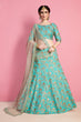 Load image into Gallery viewer, Neon Green New Designer Lehenga Choli Clothsvilla