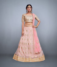 Load image into Gallery viewer, Peach New Designer Lehenga Clothsvilla