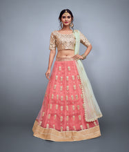 Load image into Gallery viewer, Pink New Designer Lehenga Clothsvilla