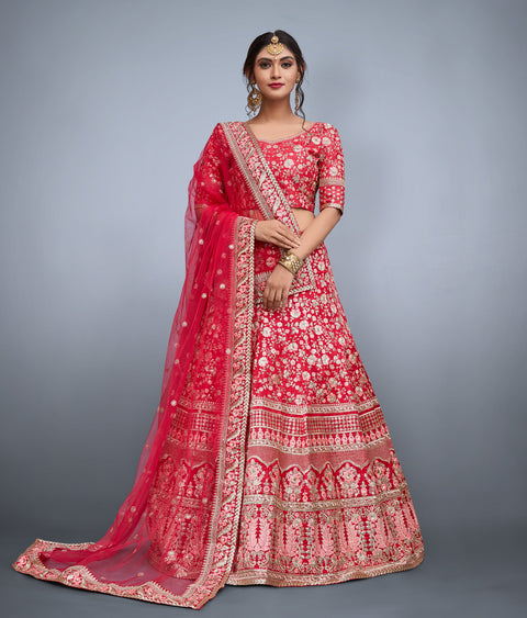 Pink New Designer Lehenga Choli Clothsvilla Main image