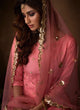 Load image into Gallery viewer, Pink Traditional Embroidered Gharara Suit Clothsvilla