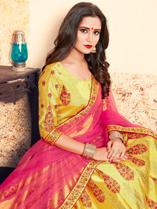 Designer Soft Net Semi Stitched Lehenga Choli Clothsvilla