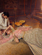 Load image into Gallery viewer, Olive Embroidered Soft Net Semi Stitched Lehenga With Unstitched Blouse Clothsvilla