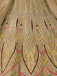 Load image into Gallery viewer, Women's Olive Net Semi stitched Lehenga With Unstitched Blouse Clothsvilla