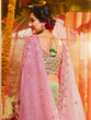 Load image into Gallery viewer, Green Sequins  Sassy Semi Stitched Lehenga With  Unstitched Blouse Clothsvilla