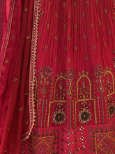 Load image into Gallery viewer, Beautiful Pink Silk Stitched Lehenga with unstitched Choli Set Clothsvilla