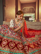 Load image into Gallery viewer, Multicolor Embroidered Art Silk Semi Stitched Lehenga With Unstitched Blouse Clothsvilla