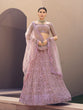 Load image into Gallery viewer, Festive Pink  Semi Stitched Lehenga With  Unstitched Blouse Clothsvilla