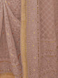 Load image into Gallery viewer, Beige Georgette Saree With Unstitched Blouse Clothsvilla