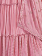 Load image into Gallery viewer, Designer Pink Georgette Stitched Lehenga Choli Set Clothsvilla