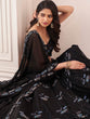 Load image into Gallery viewer, Black Georgette Embroidery Semi Stitched Lehenga Choli Clothsvilla