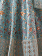 Load image into Gallery viewer, Blue Art Silk Embroidered Semi Stitched Lehenga Choli Clothsvilla