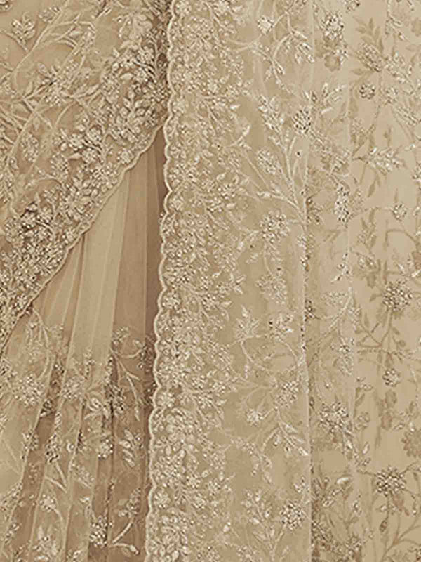 Olive Green Soft Net Saree With Unstitched Blouse Clothsvilla