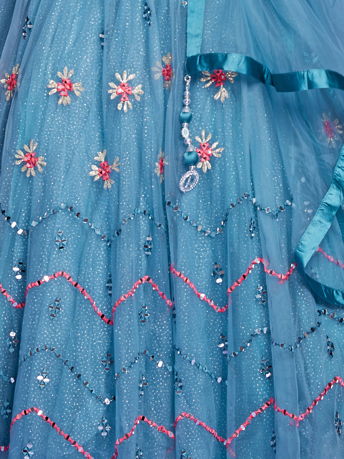 Aqua Net  Stitched Lehenga Choli Clothsvilla