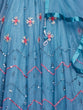 Load image into Gallery viewer, Aqua Net  Stitched Lehenga Choli Clothsvilla