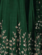 Load image into Gallery viewer, Green Art Silk Embroidered Semi Stitched Lehenga With Unstitched Blouse Clothsvilla