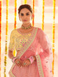 Load image into Gallery viewer, Yellow Embroidered Georgette Semi Stitched Lehenga With Unstitched Blouse Clothsvilla