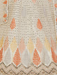 Load image into Gallery viewer, White Net Embroidered Semi stitched Lehenga With Unstitched blouse Clothsvilla