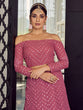 Load image into Gallery viewer, Designer Pink Semi Stitched Lehenga With  Unstitched Blouse Clothsvilla