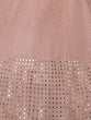 Load image into Gallery viewer, Peach Embroidered Georgette Semi Stitched Lehenga With Unstitched Blouse Clothsvilla
