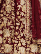 Load image into Gallery viewer, Maroon Embroidered Semi Stitched Lehenga With Unstitched Blouse Clothsvilla