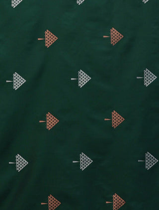 Excellent Green Soft Silk Saree With Effervescent Blouse Piece ClothsVilla