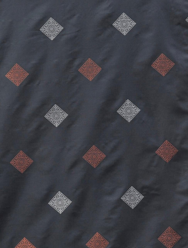 Scintilla Grey Soft Silk Saree With Petrichor Blouse Piece ClothsVilla