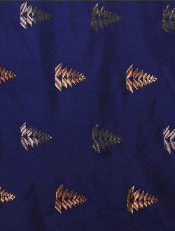 Exquisite Blue Soft Silk Saree With Adoring Blouse Piece ClothsVilla