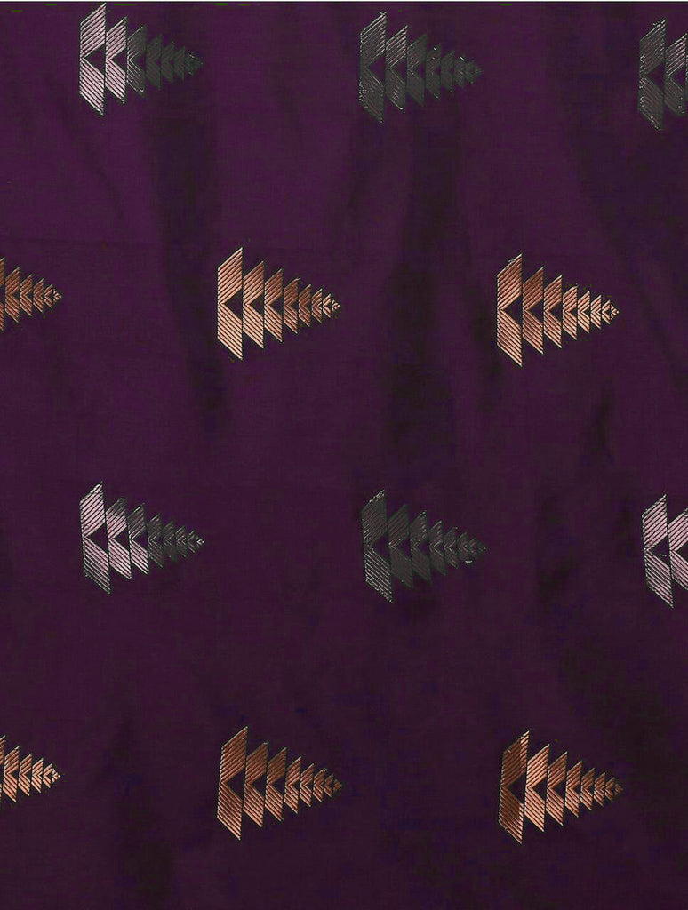 Dazzling Purple Soft Silk Saree With Wonderful Blouse Piece ClothsVilla