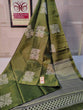 Load image into Gallery viewer, Delightful Green Soft Silk Saree With Admirable Blouse Piece ClothsVilla