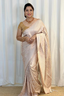 Impressive Beige Soft Silk Saree With Breathtaking Blouse Piece ClothsVilla