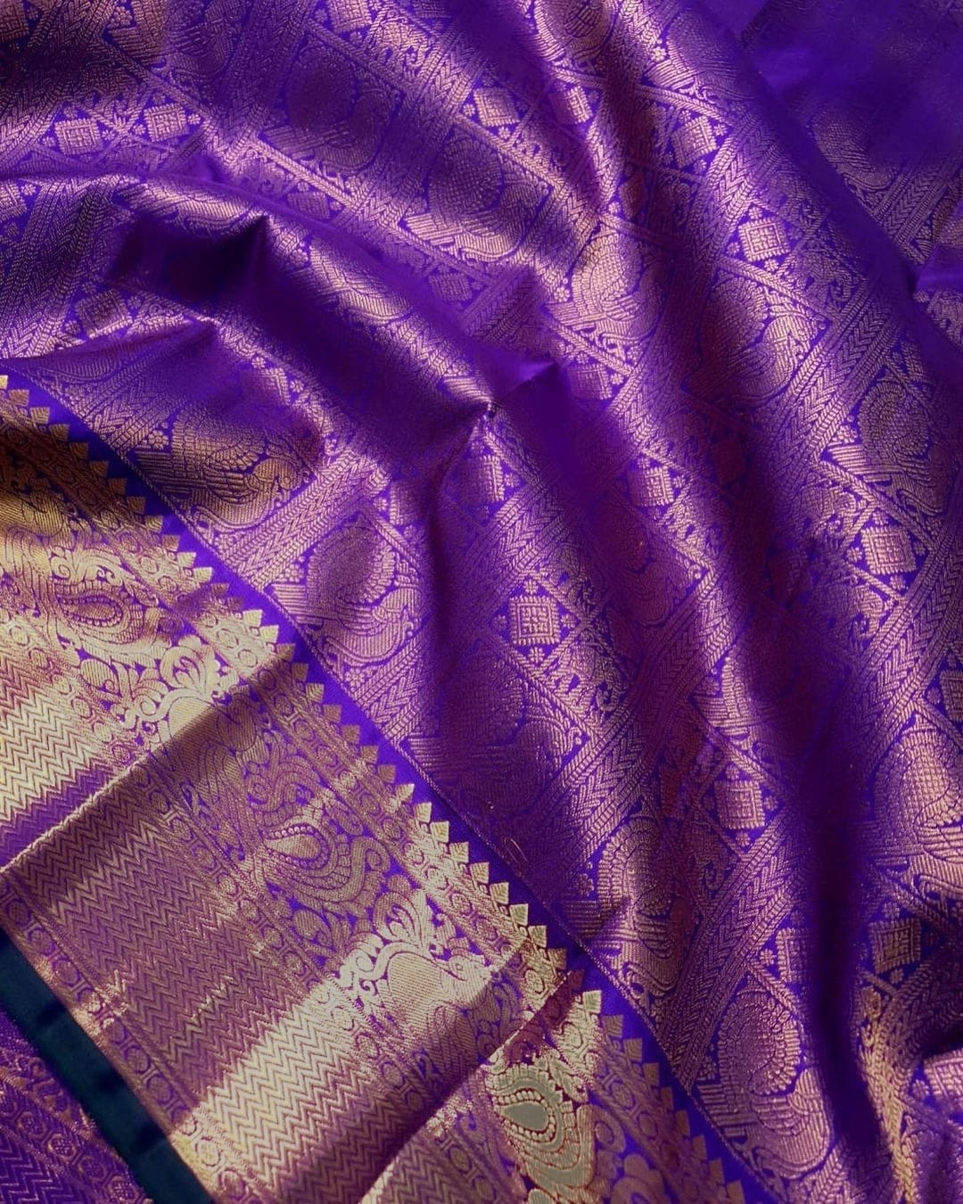 Conflate Royal Blue Soft Silk Saree With Evocative Blouse Piece ClothsVilla