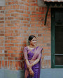 Load image into Gallery viewer, Exceptional Royal Blue Soft Silk Saree With Groovy Blouse Piece ClothsVilla