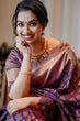 Load image into Gallery viewer, Smart Purple Soft Silk Saree With Super Glowing Blouse Piece ClothsVilla