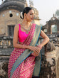 Load image into Gallery viewer, Super classy Dark Pink Soft Silk Saree With Adoring Blouse Piece ClothsVilla