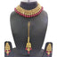 Alloy Jewel Set (Brown, White) ClothsVilla
