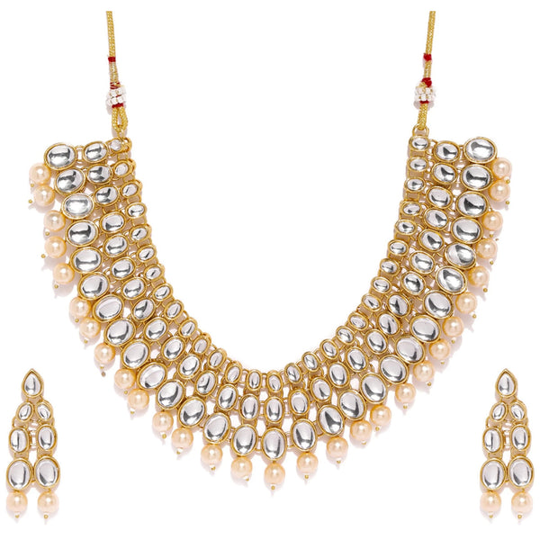 Alloy Jewel Set (Gold, Silver) ClothsVilla