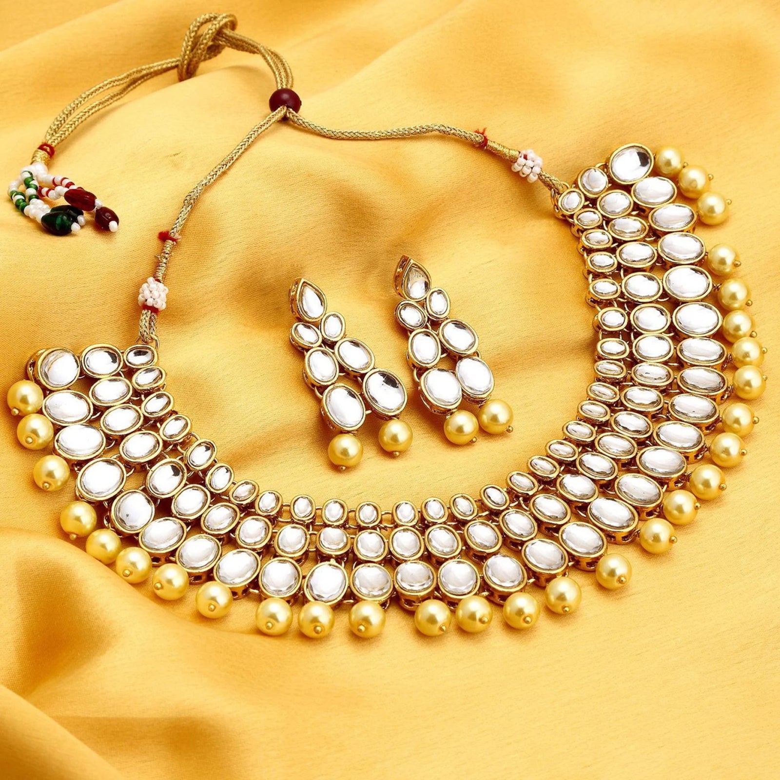 Alloy Jewel Set (Gold, Silver) ClothsVilla