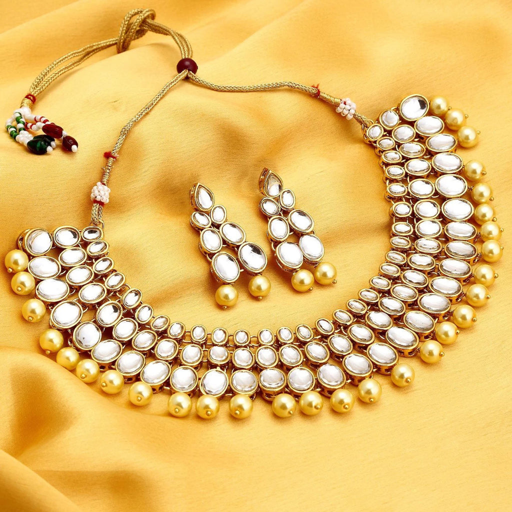Alloy Jewel Set (Gold, Silver) ClothsVilla