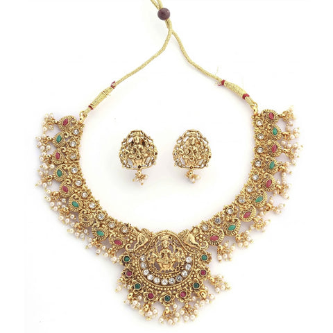Alloy Jewel Set (Multicolor) ClothsVilla Main image